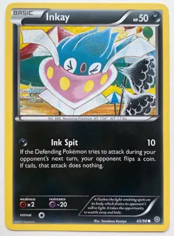 Inkay 45/98 XY - Ancient Origins Pokemon - Image 1