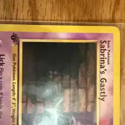 Pokemon 1st Edition Gym Challenge - Sabrina's Gastly 96/132 - Common - LP - Image 3