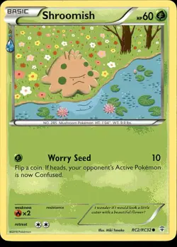 Shroomish RC2/RC32 Common Generations Pokemon LP - Image 1