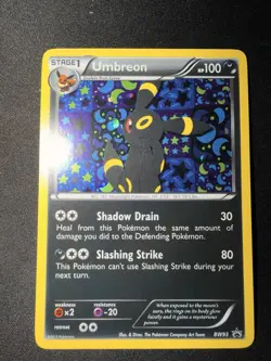 Pokemon TCG Umbreon BW93 Black & White Black Star Promo Holo - NM - Image 1