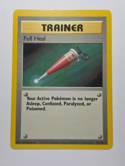 FULL HEAL 82/102 UNCOMMON BASE SET UNLIMITED LP POKEMON - Image 1