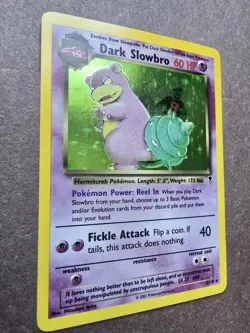 Pokemon TCG Dark Slowbro 8/110 Legendary Collection Holo Rare MP - Image 2
