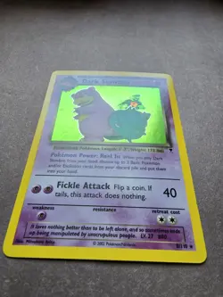 Pokemon TCG Dark Slowbro 8/110 Legendary Collection Holo Rare MP - Image 4