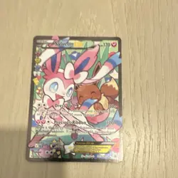 2016 Pokemon Generations Sylveon RC32/RC32 Radiant Collection Full Art Holo – LP - Image 1