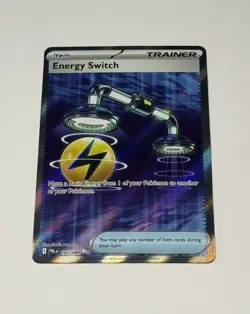 Pokemon Pitch Black Energy Switch 107/084 Full Art Ultra Rare ME05 NM English - Image 1