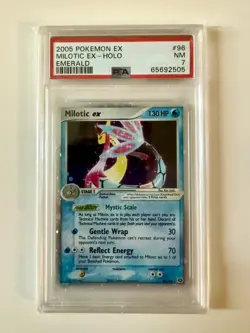 Milotic EX 96/106 PSA 7 Holo - 2005 Pokemon Ex - Emerald - RARE - Image 1
