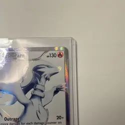 Pokemon TCG Reshiram 113/114 Black & White English Full Art Holo Ultra Rare - Image 5
