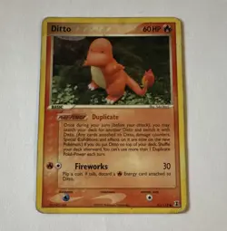 Pokemon TCG Ditto (Charmander) 061/113 Delta Species Regular Common - HP - Image 1