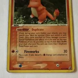 Pokemon TCG Ditto (Charmander) 061/113 Delta Species Regular Common - HP - Image 4