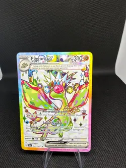 Flygon ex 222/191 Ultra Rare Surging Sparks Pokemon Holo Near Mint - Image 1