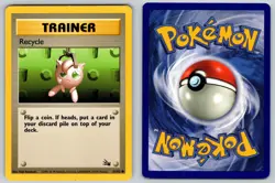 Recycle 61/62 Unlimited Common Fossil Pokemon Near Mint - Image 3