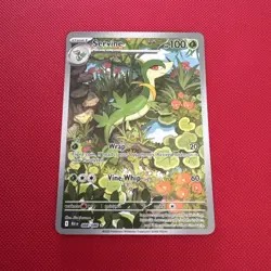 Servine 088/086 Pokemon TCG Black Bolt Illustration Rare Card English NM - Image 2