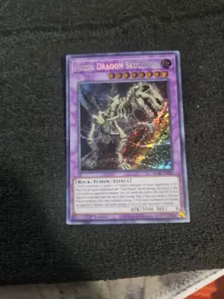 Yugioh Fossil Dragon Skullgios BLAR-EN009 Secret Rare 1st Ed - NM - Image 1