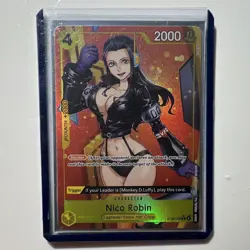 Bandai One Piece Card Game Nico Robin ST29-009 SR full art (egg head) - Image 1