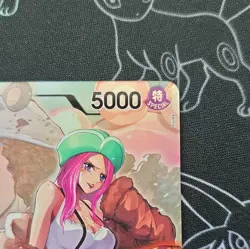 One Piece English Jewelry Bonney (Parallel) Leader OP07-019 NM Foil - Image 3