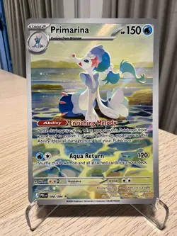 Pokemon Primarina 88/84 Pitch Black Illustration Rare Holo EN M/NM - Image 1