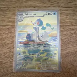 Pokemon TCG Primarina 88/ 84 | Pitch Black Illustration Rare NM/M - Image 1