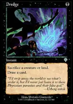 Dredge - Medium Play MTG Invasion - Image 1