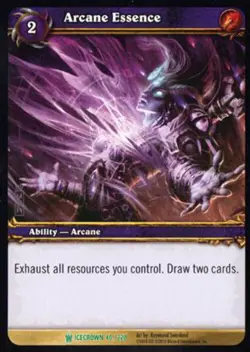 World of Warcraft TCG Arcane Essence - Icecrown 40/220 - Image 1