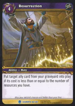World of Warcraft TCG Resurrection - Heroes of Azeroth 86/361 - Image 1