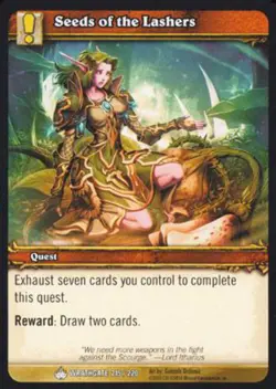 World of Warcraft TCG Seeds of the Lashers - Wrathgate 215/220 - Image 1