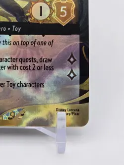 Disney Lorcana EN-12 Woody Toy Story Top 8 Set Championship Foil Promo 54/P3 - Image 4