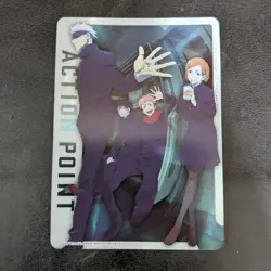 Union Arena TCG Jujutsu Kaisen Action point card UAPR/JJK-AP03 Holo 1ds - Image 1
