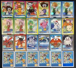 Lot of 24 Digimon Upper Deck 1999 Trading Collectible Cards - Image 1