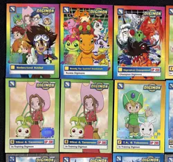 Lot of 24 Digimon Upper Deck 1999 Trading Collectible Cards - Image 2
