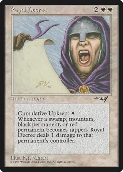 MTG - Royal Decree - Reserved List - Alliances - Magic the Gathering - Image 1