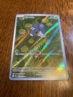 Nymble 96/94 Phantasmal Flames Pokemon Card Illustration Rare Near Mint Holo - Image 2
