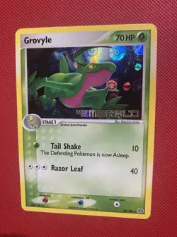 Grovyle 28/106 Emerald Reverse Holo Pokemon Card TCG Stamp - Image 3