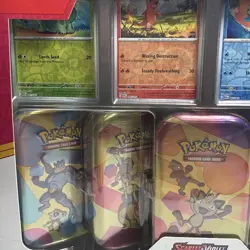 Pokemon Card Scarlet & Violet 151 5x Mini Tins Costco 10 Packs & Promos - Image 2