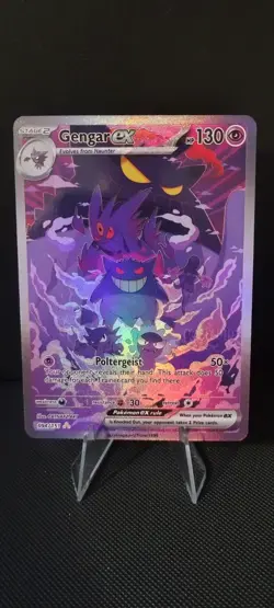 Gengar EX Custom Card Fan Art DIY Full Art SIR - Image 1