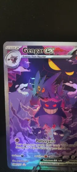 Gengar EX Custom Card Fan Art DIY Full Art SIR - Image 2