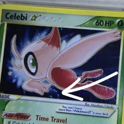 HAND SWIRL 🌀💫 PSA 3 Gold Star Celebi 100/100 EX Crystal Guardians Pokemon Card - Image 1
