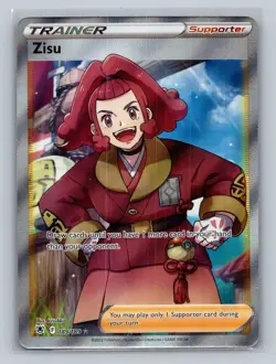 Zisu 189/189 SWSH10: Astral Radiance Full Art Trainer Pokemon TCG Card NM - Image 1