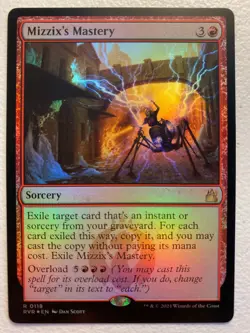 MTG 1x FOIL Mizzix's Mastery # 118 Ravnica Remastered Magic the Gathering x1 NM - Image 1