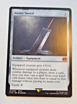 Buster Sword Final Fantasy Regular - Image 1