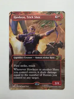 Hawkeye, Trick Shot (Borderless) Commander: Marvel Super Heroes Regular - Image 1