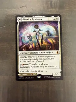 MTG Marvel Super Heroes Monica Rambeau 0023 Mythic - Image 1