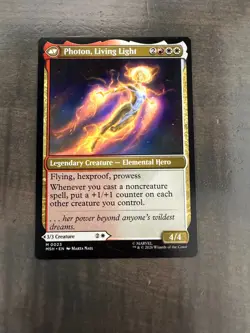 MTG Marvel Super Heroes Monica Rambeau 0023 Mythic - Image 2