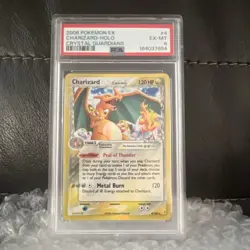 Pokemon 2006 Crystal Guardians Charizard Delta Species Holo 4/100 PSA 6 - Image 1