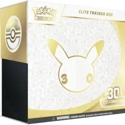 Pokemon 30th Anniversary Celebrations ETB SEALED CASE (10BOX)CONFIRMED Pre-Order - Image 1