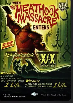 The Meathook Massacre Showcase MTG Innistrad Remastered NM/M #486 - Image 1