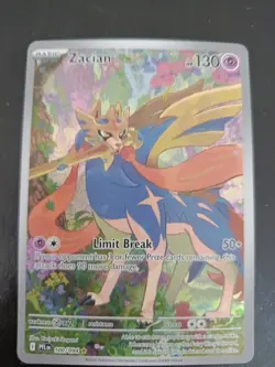Zacian 100/094 Phantasmal Flames Illustration Rare Full Art - Pokemon ME02 NM - Image 1