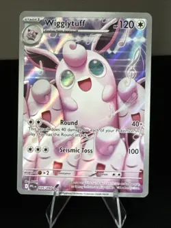 Pokemon Wigglytuff 105/094 Me02: Phantasmal Flames Holo - 2025 NM - Image 1