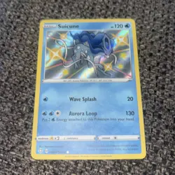 Pokemon Suicune SV022/SV122 Shiny Holo Rare Shining Fates Near Mint - Image 1