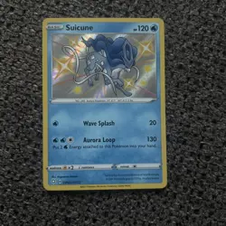 Pokemon Suicune SV022/SV122 Shiny Holo Rare Shining Fates Near Mint - Image 2