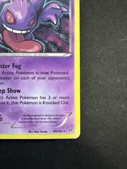Pokemon TCG Gengar Pokemon 60/162 Holo - Image 5